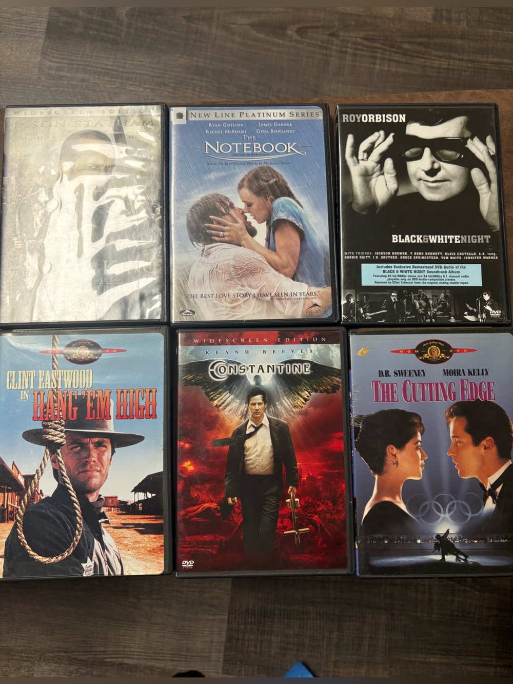 Six DVD Movies